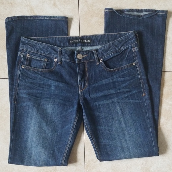 Express Denim - Express boot Jean's size 4s stella lowrise Express Denim - Express boot Jean's size 4s stella lowrise